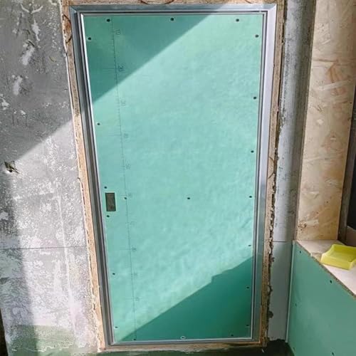 Inspection Flap Drywall Inspection Flap Made Of Plasterboard With Metal Frame, Inspection Door - Maintenance Flap Cover For Electric Control Panel Multi Werkzeug Inspection(12x39in/300x1000mm) von Generic