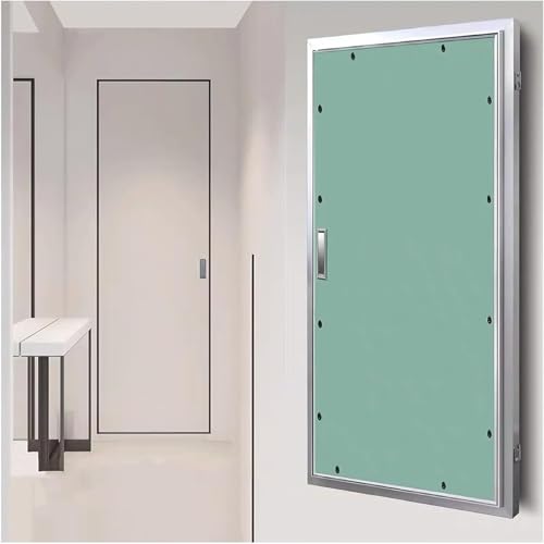 Drywall Inspection Flap with Handle, Paintable Wall Inspection Door Paintable Concealed Door/sanitary Inspection Flap Flush-Mounted Inspection Door(24x32in/600x800mm) von Generic