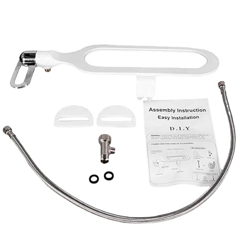 Intelligenter WC-Sitz – Bidet mit kaltem Wasser, ultradünner Sprühkopf für Bidet-Toiletten | Nicht elektrischer Bidet-Anschluss für WC, Bidet-Anschluss für Schlafsaal Intelligenter WC-Sitz – Bidet mit kaltem Wasser, ultradünner Sprühkopf für Bidet-Toiletten | Nicht elektrischer Bidet-Anschluss für WC, Bidet-Anschluss für Schlafsaal von Generic