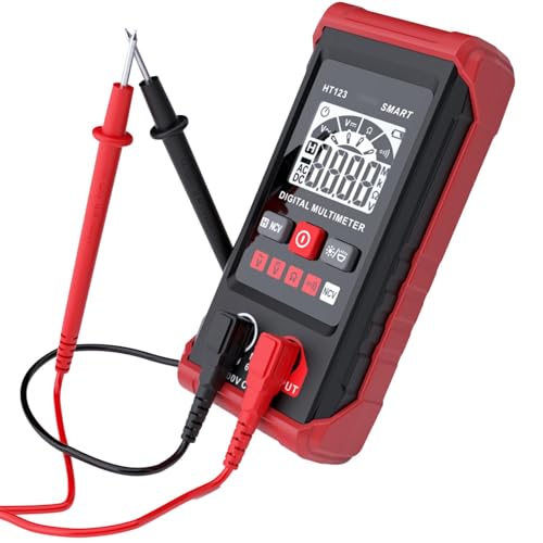 Intelligenter digitaler Multimeter, elektrischer Multimeter-Tester | Multimeter mit automatischem Bereich von 2000 Punkten, digitaler Spannungsprüfer, Hochpräzisions-Wechselstrom-Voltmeter Intelligenter digitaler Multimeter, elektrischer Multimeter-Tester | Multimeter mit automatischem Bereich von 2000 Punkten, digitaler Spannungsprüfer, Hochpräzisions-Wechselstrom-Voltmeter von Generic