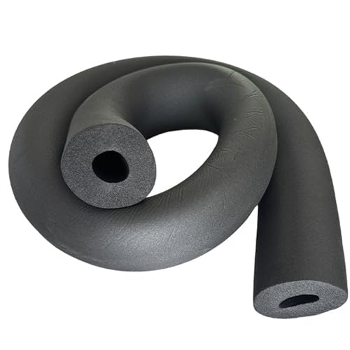 Isolierschlauch 1,70 m Schutzschlauch, Frostschutz Isolierrohr Dicke 9,0 mm für Solar Außenrohre Zur Wärmespeicherung, ID 6-60 mm(2.36"(60.0mm)) von Generic