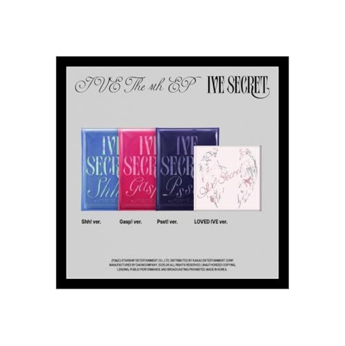 Ive - 4th EP Ive Secret [3 Standard + 1 Limited Edition Set] 4Album+Pre-Order Gift von Generic