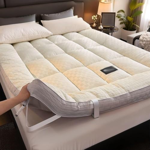 Japanische Bodenmatratze, Weiche Und Flauschige Futonmatratze, Faltbare Roll-Up-Isomatte Für Boden, Schlafsaal, Gästebett Und Reisen Japanische Bodenmatratze, Weiche Und Flauschige Futonmatratze, Faltbare Roll-Up-Isomatte Für Boden, Schlafsaal, Gästebett Und Reisen von Generic