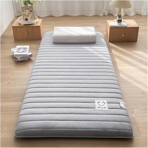 Japanische Extra Dicke Futon-Bodenmatratze, Hochdichte Memory-Schaum, Weich und bequem, Zur Nutzung im Home Camping Schlafsaal(04,90 * 190cm) von Generic