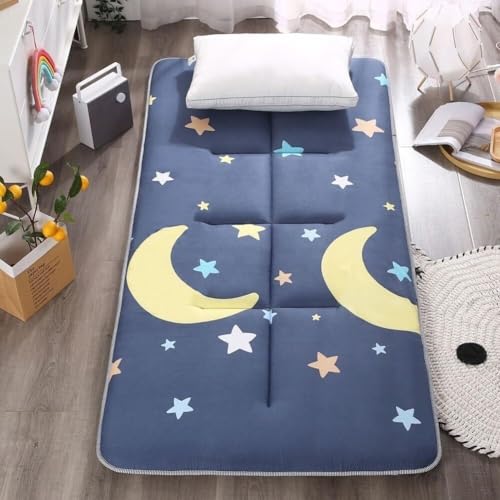 Japanische Futon-Bodenmatratze, Zusammenklappbare Bodenschlafunterlage, Tragbares Aufrollbares Gästebett, Futonmatte Für Camping-Schlafsaalreisen Japanische Futon-Bodenmatratze, Zusammenklappbare Bodenschlafunterlage, Tragbares Aufrollbares Gästebett, Futonmatte Für Camping-Schlafsaalreisen von Generic