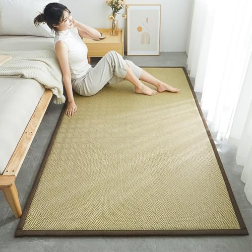 Japanische Futonmatratze, 0,78 Zoll Dicke Rattan-Bodenschlafmatte, Faltbare Tatami-Matratzen, Für Yoga/Gästebett/Mini-Home Japanische Futonmatratze, 0,78 Zoll Dicke Rattan-Bodenschlafmatte, Faltbare Tatami-Matratzen, Für Yoga/Gästebett/Mini-Home von Generic