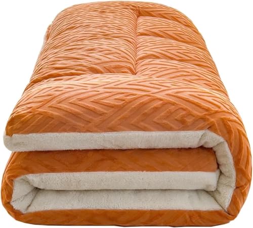 Japanische Futonmatratze – Faltbare Bodenmatte für Camping, Schlafsaal und Gäste, ultraweiche tragbare Schlafunterlage für Erwachsene, kompakte Reise- und Nickerchenmatte Japanische Futonmatratze – Faltbare Bodenmatte für Camping, Schlafsaal und Gäste, ultraweiche tragbare Schlafunterlage für Erwachsene, kompakte Reise- und Nickerchenmatte von Generic