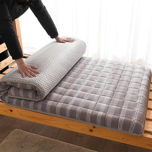 Japanische Futonmatratze – faltbares Gästebett für Camping, Wohnheim und Sofa, leichte Yoga-/Zeltmatte, ultraweich Japanische Futonmatratze – faltbares Gästebett für Camping, Wohnheim und Sofa, leichte Yoga-/Zeltmatte, ultraweich von Generic