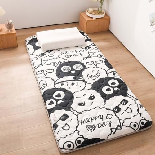 Japanische Futonmatratze für Erwachsene, tragbare, Faltbare Antirutschmatte, Gästematratze für Wohnmobil-Schlafsäle Japanische Futonmatratze für Erwachsene, tragbare, Faltbare Antirutschmatte, Gästematratze für Wohnmobil-Schlafsäle von Generic