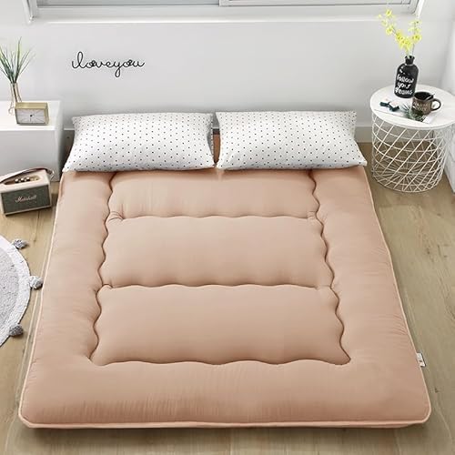 Japanische Klappmatratze, 4 Zoll Extra Dicke, Weiche Bodenmatratze, Kingsize-Tatami-Schlafunterlage, Für Gäste, Schlafsäle, Camping, Sofas, Liegen Japanische Klappmatratze, 4 Zoll Extra Dicke, Weiche Bodenmatratze, Kingsize-Tatami-Schlafunterlage, Für Gäste, Schlafsäle, Camping, Sofas, Liegen von Generic