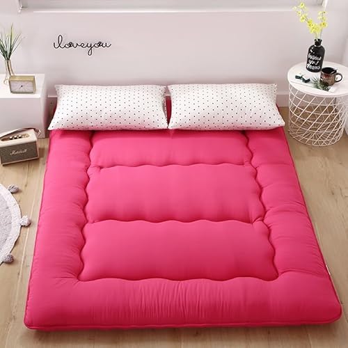 Japanische Klappmatratze, 4 Zoll Extra Dicke, Weiche Bodenmatratze, Kingsize-Tatami-Schlafunterlage, Für Gäste, Schlafsäle, Camping, Sofas, Liegen Japanische Klappmatratze, 4 Zoll Extra Dicke, Weiche Bodenmatratze, Kingsize-Tatami-Schlafunterlage, Für Gäste, Schlafsäle, Camping, Sofas, Liegen von Generic