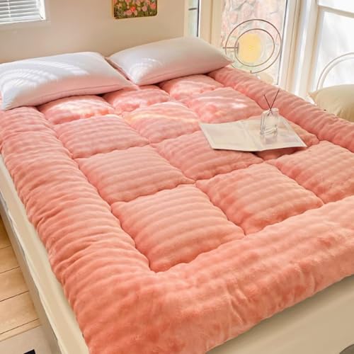 Japanische Tatami-Futon-Matratze, Gästematratze Für Den Boden, Queen-/King-Size-Futon, Faltbare Roll-Up-Schlafmatte, Tragbares Schlafsofa, Für Reise-Campinggäste von Generic