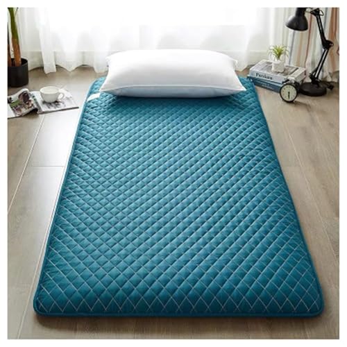 Japanische Tatami-Futon-Matratze, verdickter Boden, tragbar, zusammenklappbar, Rollup, Doppel-Einzelbett (DD 150 x 200 cm), leicht, bequem, vielseitig einsetzbar für Reisen und Camping zu Ha von Generic
