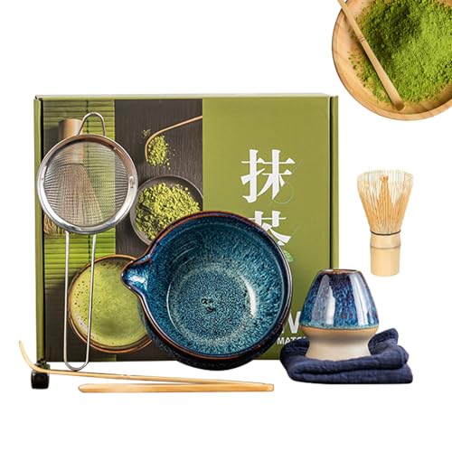 Japanisches Matcha-Set – Matcha-Schneebesen und Halter-Set | Mattcha-Schüssel und Schneebesen | Japanische Teezeremonie Utensilien für Zuhause, Entspannung, Morgen, Ritualpraxis, Wellnesssucher Japanisches Matcha-Set – Matcha-Schneebesen und Halter-Set | Mattcha-Schüssel und Schneebesen | Japanische Teezeremonie Utensilien für Zuhause, Entspannung, Morgen, Ritualpraxis, Wellnesssucher von Generic