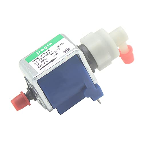 Jiayin JYPC-8 15 W AC 230 V - 240 V 50 Hz 110 cc/min Kolben Gas Wasser Elektromagnetische Pumpe Magnetpumpe für Dampfmopp/elektrisches Bügeleisen/Dampfreiniger, etc. (Ellenbogen) von Generic