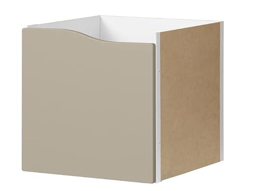 KALLAX IKEA Einsatz mit Tür, beige, ohne Griff 33x33 cm von Generic