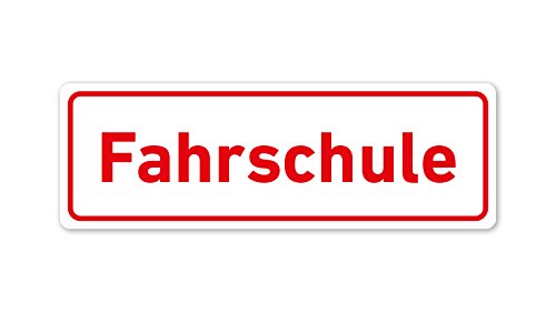 KFZ Magnet Schild/Aufkleber Automagnet Anfänger/Fahrschule (Fahrschule) von Generic