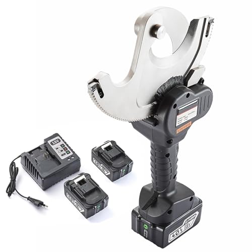 Kabelloser Kabelschneider Elektrischer Ratschen wiederaufladbar, 54/65/75/85 mm Draht, tragbare Schere aus Aluminium-Kupfer-Getriebe zum Schneiden von gepanzerten Kabelloser Kabelschneider Elektrischer Ratschen wiederaufladbar, 54/65/75/85 mm Draht, tragbare Schere aus Aluminium-Kupfer-Getriebe zum Schneiden von gepanzerten von Generic