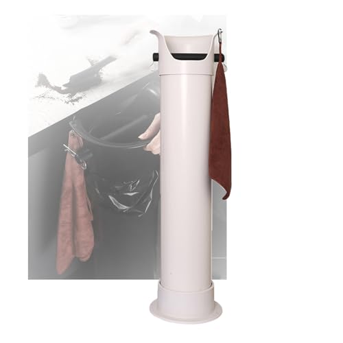 Kaffee-Abklopfbehälter, Leicht Zu Reinigender 17-Liter-Bodeneimer Mit Müllsäcken Und Handtuch, for Die Haushaltsbar Im Geschäft(White) von Generic