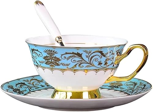 Kaffee Tee Tasse D Untertasse Set Porzellan Europa Stil Latte Espresso Tassen High-end Ananas-Tee Frühstückstasse Geeignet Für Wasser Cocktail Saft Mixgetränke von Generic