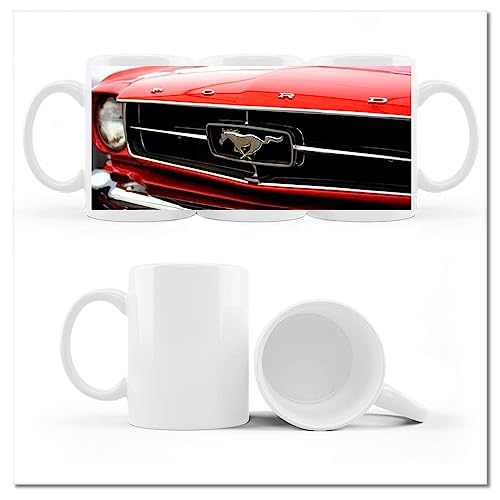 Kaffee Tee Tasse Tasse mit Foto Ford Mustang Grill von Generic