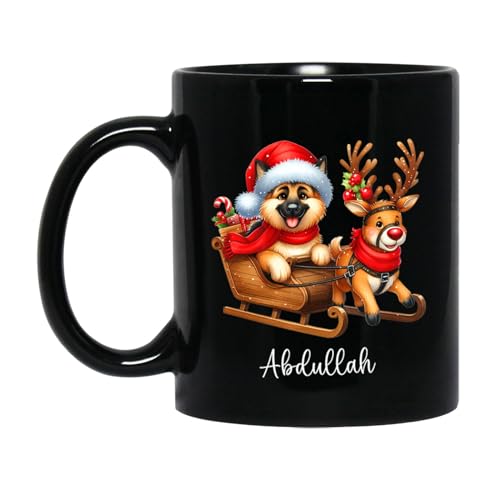Kaffeebecher Schäferhund Deutsch Teetassen,Modern,Lustig,Kaffeetassen Für Kaffeeliebhaber Kaffee Muttertag 330Ml von Generic
