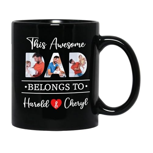 Kaffeetasse Foto, Zu Dem Dieser Tolle Vater Gehört Tassen,Modern,Beidseitig Bedruckt,Tasse Für Frauen Kaffeeliebhaber Büro 330Ml Kaffeetasse Foto, Zu Dem Dieser Tolle Vater Gehört Tassen,Modern,Beidseitig Bedruckt,Tasse Für Frauen Kaffeeliebhaber Büro 330Ml von Generic
