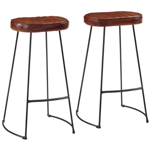 Kangmusi 3-TLG. Bar-Set Raues Mangoholz und Metall, 3216417 von Generic