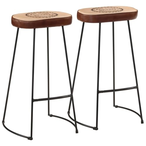 Kangmusi 3-TLG. Bar-Set Raues Mangoholz und Metall, 3216419 von Generic