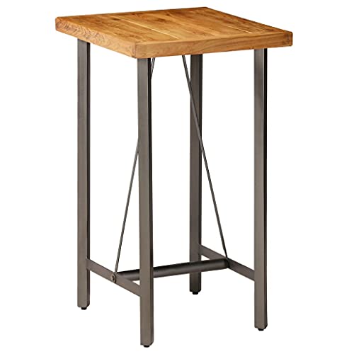 Kangmusi Bar-Set 3-TLG. Recyceltes Massivholz Teak, 245808 von Generic