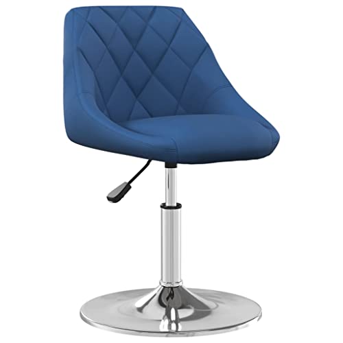 Kangmusi Esszimmerstühle 4 STK. Drehbar Blau Samt,3088762 von Generic