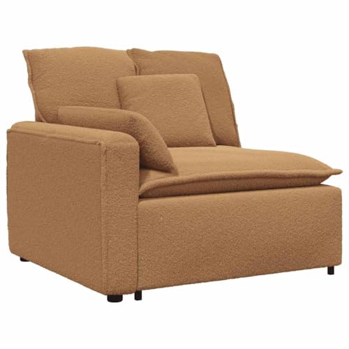 Kangmusi Modulares Sofa Endmodul mit Armlehne Kissen Beige 100 cm,4104416 Kangmusi Modulares Sofa Endmodul mit Armlehne Kissen Beige 100 cm,4104416 von Generic