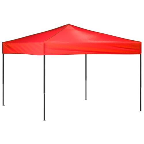 Kangmusi Partyzelt Faltbar Rot 3x3 m,93520 von Generic