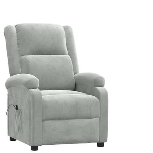 Kangmusi Relaxsessel Elektrisch Hellgrau Samt,3098393 Kangmusi Relaxsessel Elektrisch Hellgrau Samt,3098393 von Generic