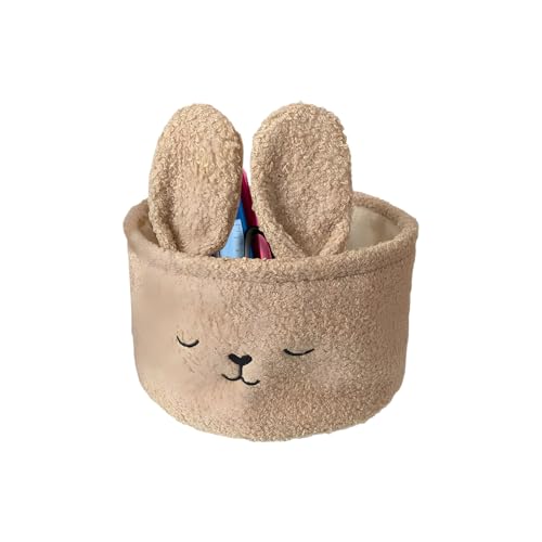 Kaninchen-Aufbewahrungskorb – niedlicher -Organizer-Mülleimer, platzsparender Cartoon-Aufbewahrungskorb für Regale, Kinderzimmer, Schlafzimmer, Wohnzimmer, Badezimmerecken, Nachttische Kaninchen-Aufbewahrungskorb – niedlicher -Organizer-Mülleimer, platzsparender Cartoon-Aufbewahrungskorb für Regale, Kinderzimmer, Schlafzimmer, Wohnzimmer, Badezimmerecken, Nachttische von Generic
