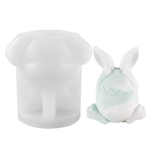 Kaninchen-Kerzenformen - Osterhasenkerze Als Tablett, Kreatives Tierformwerkzeug Zum Basteln Aus Wachseife Harz | Tischdekorationen Carin Kaninchen-Kerzenformen - Osterhasenkerze Als Tablett, Kreatives Tierformwerkzeug Zum Basteln Aus Wachseife Harz | Tischdekorationen Carin von Generic