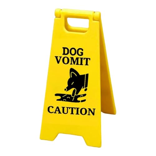 Katze Erbrechen Zeichen, Katze Erbrechen Warnschild, 3D Gedruckt Lustige Katze Erbrechen Zeichen, Niedlich Gag Schwarze Katze Zeichen, Lustige Katze Zeichen, Dekorative von Generic