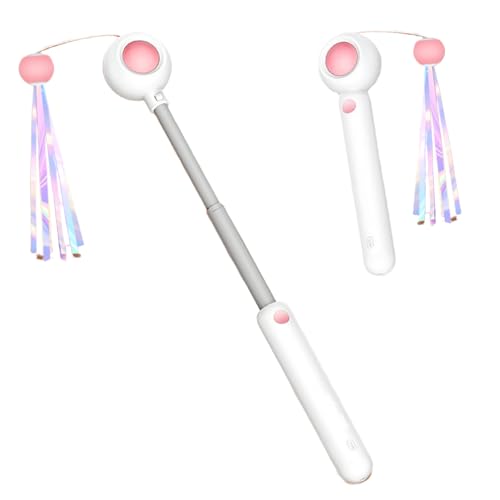 Katzenfederspielzeug - Teaser Stick | Interaktives Katzenspielzeugstab | Teleskopstöcke | Katzenfedern Sticck Toy | Haustier Interaktives Spielzeug Für Langeweile Wohnzimmer Im Freien Im Freien Im Fre Katzenfederspielzeug - Teaser Stick | Interaktives Katzenspielzeugstab | Teleskopstöcke | Katzenfedern Sticck Toy | Haustier Interaktives Spielzeug Für Langeweile Wohnzimmer Im Freien Im Freien Im Fre von Generic