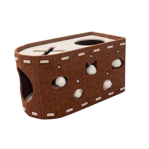 Katzenhaus – Möbelschutz Katzenhöhle | Indoor-Haustierhaus | Katzen-Versteck | Kätzchen-Trainingsspielzeug für Innenarbeitsplätze, Zimmer, Wohnung, Büros, Zuhause, Wohnung, Balkon, Schlafzimmer Katzenhaus – Möbelschutz Katzenhöhle | Indoor-Haustierhaus | Katzen-Versteck | Kätzchen-Trainingsspielzeug für Innenarbeitsplätze, Zimmer, Wohnung, Büros, Zuhause, Wohnung, Balkon, Schlafzimmer von Generic