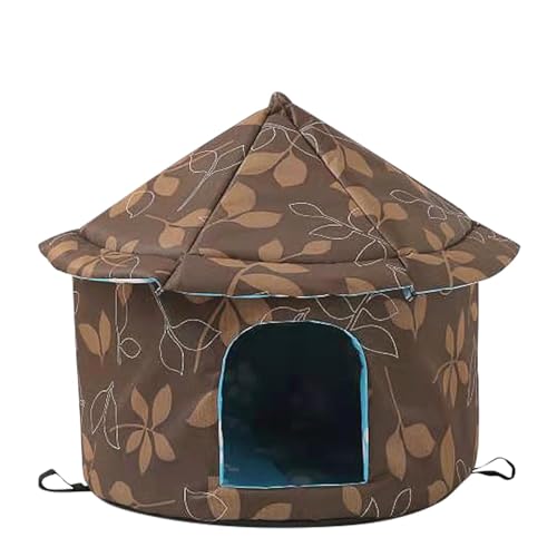 Katzenheim – Katzenhaus im Freien, wetterfestes Katzenhaus | Isoliertes, wasserdichtes Katzenhaus, Winterunterschlupf im Freien, Haustierhaus, Haus für kaltes Wetter, langlebiger Katzenunterschlupf im Katzenheim – Katzenhaus im Freien, wetterfestes Katzenhaus | Isoliertes, wasserdichtes Katzenhaus, Winterunterschlupf im Freien, Haustierhaus, Haus für kaltes Wetter, langlebiger Katzenunterschlupf im von Generic