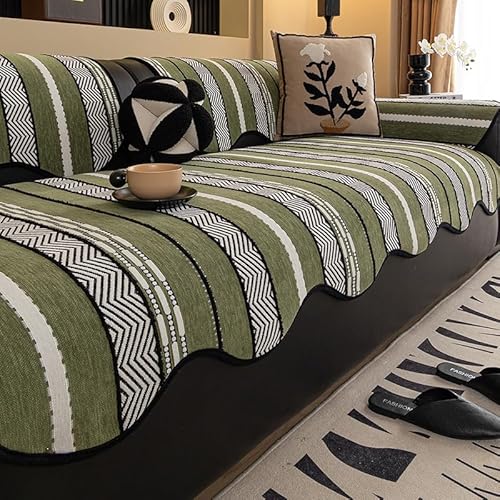 Katzenpfoten-Anti-Rutsch-Sofakissen, Unregelmäßiger Sofabezug, Möbelschutztuch, Sitzkissen for Den Außenbereich(C,43x63inch(110x160cm)) von Generic