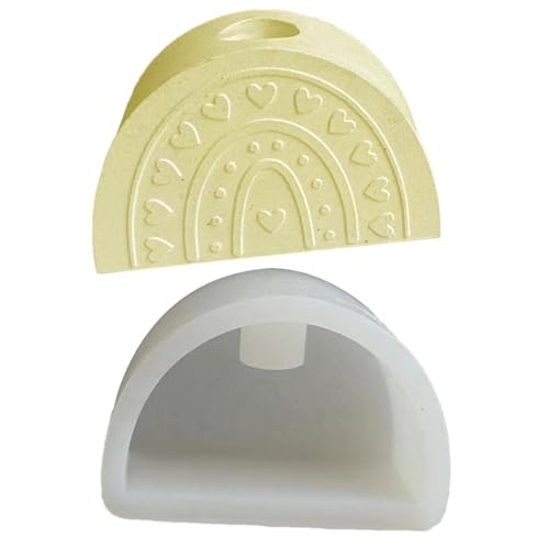 Kegelkerzenhalterform, Kerzenhalter Silikonform, Kerzenständer Form aus Silikon | Geometrisches Design für die Dekoration von Kunsthandwerk von Generic
