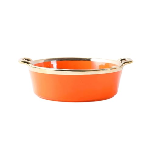 Keramikporzellan Nordischer Luxus Phnom Penh Rechteckige Lasagneformen tief, Rechteckige Auflaufformen tief, Backformen ofen-orange-rund Keramikporzellan Nordischer Luxus Phnom Penh Rechteckige Lasagneformen tief, Rechteckige Auflaufformen tief, Backformen ofen-orange-rund von Generic
