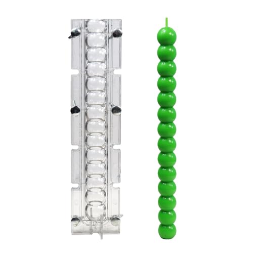 Kerzenform Hohe Stumpenform Form Schaft Kugel Form Handgemachte Wachsform Werkzeug Gießen Kerze Biene Form für Seife Kerzenherstellung Kerzenherstellung Silikonform Kerzen von Generic