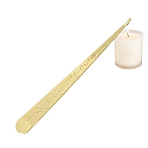 Kerzenlöscher – Dochtlöscher aus Edelstahl mit langem Griff, Elegantes Kerzenbläser-Zubehör | Sicheres und einfaches Werkzeug zum Ausschalten von Kerzen, perfekt für Kerzenliebhaber und Aromatherapie von Generic