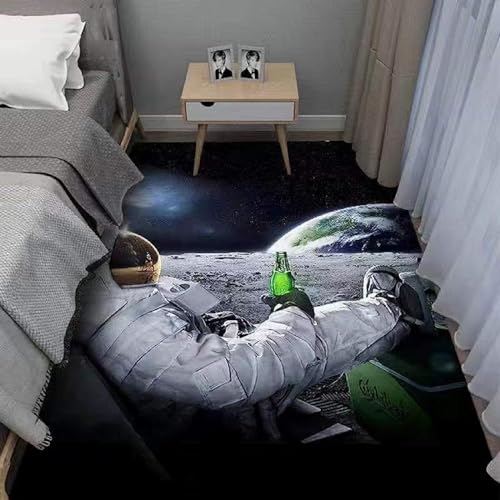 Kinder Flächenteppich 3D Cartoon-Weltraumastronaut Teppich Wohnzimmer Schlafzimmer Home Innenbereich Outdoor Türverkleidung Spielen Matte Anti-Rutsch 180 X 280 cm - Leicht Zu /844081498530 Kinder Flächenteppich 3D Cartoon-Weltraumastronaut Teppich Wohnzimmer Schlafzimmer Home Innenbereich Outdoor Türverkleidung Spielen Matte Anti-Rutsch 180 X 280 cm - Leicht Zu /844081498530 von Generic