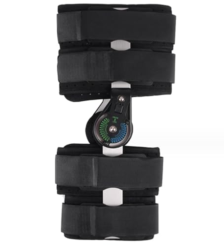 Kinder Klappbare Knieorthese Fit Jungen & Mädchen, Verstellbare Rom Knie Recovery Support, Knie Wegfahrsperre Für Orthopädische Reha, Post Op, Meniskusriss, S von Generic