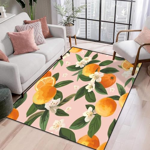 Kinder Teppich Mädchen 3D Cartoon-Fruchtorange Flächenteppich Schlafzimmer Dekor Teenager rutschfest Bequem Boden Freizeitmatte 180 X 280 cm - Schmutzabweisend - Leicht Zu Reinigen -428192772180 Kinder Teppich Mädchen 3D Cartoon-Fruchtorange Flächenteppich Schlafzimmer Dekor Teenager rutschfest Bequem Boden Freizeitmatte 180 X 280 cm - Schmutzabweisend - Leicht Zu Reinigen -428192772180 von Generic