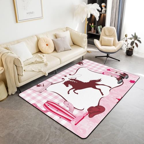 Kinder Teppich Mädchen 3D Vintage-Denim Flächenteppich Schlafzimmer Dekor Teenager rutschfest Bequem Boden Freizeitmatte 100 X 150 cm - Schmutzabweisend - Leicht Zu Reinigen -81099174016 von Generic