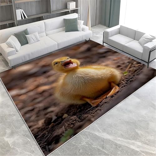 Kinderzimmer Teppich Tierische Ente 3D -Gedruckter Teppich Wohnzimmer Dekor Krabbelte Matte Schlafzimmer Küchenteppich Badezimmer Matte, 180 X 280 cm -674793568669 Kinderzimmer Teppich Tierische Ente 3D -Gedruckter Teppich Wohnzimmer Dekor Krabbelte Matte Schlafzimmer Küchenteppich Badezimmer Matte, 180 X 280 cm -674793568669 von Generic